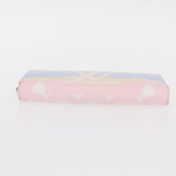 LOUIS VUITTON Monogram Escal Zippy Wallet Long Wallet Pink M69110 LV Auth 153426 main image 7